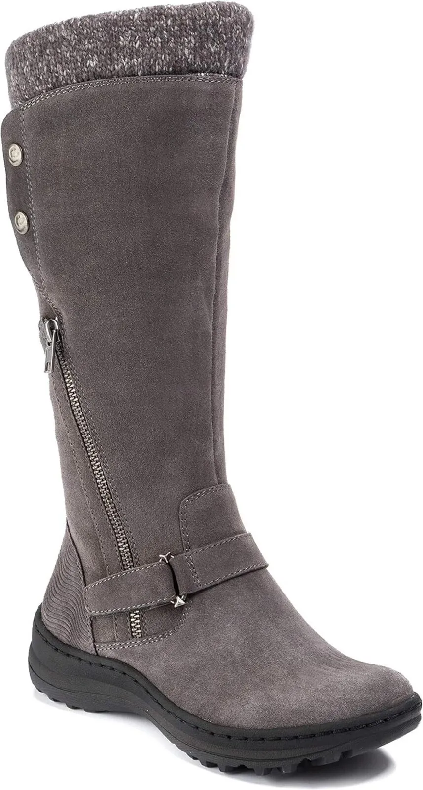 Baretraps Adele Water Resistant Tall Shaft Women's Boot BT25221 Gunmetal Gray 6M