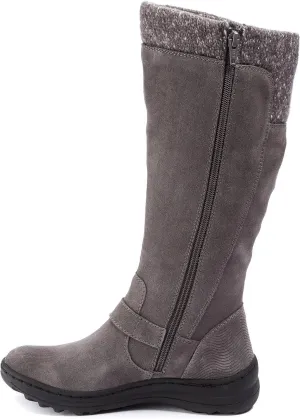 Baretraps Adele Water Resistant Tall Shaft Women's Boot BT25221 Gunmetal Gray 6M