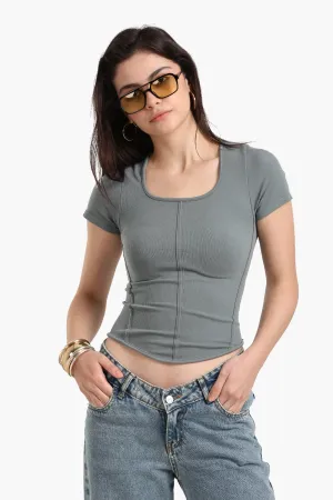 Basic Ribbed Top