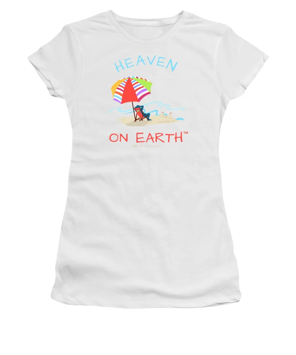 Beach Time Heaven On Earth - Women's T-Shirt