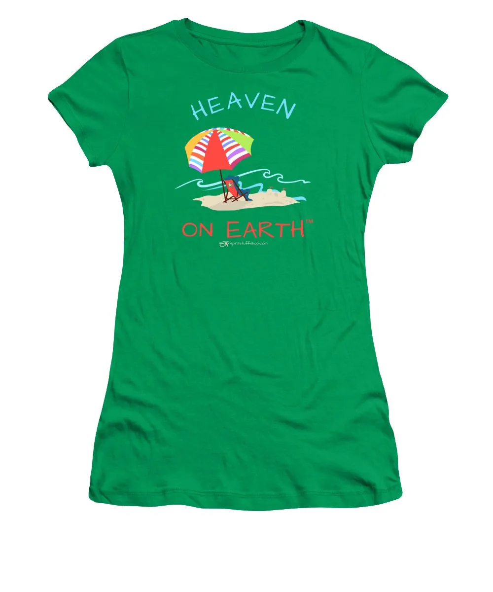 Beach Time Heaven On Earth - Women's T-Shirt
