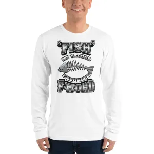 Bengali Unisex Fine Jersey Long Sleeve T-Shirt - F for Fish