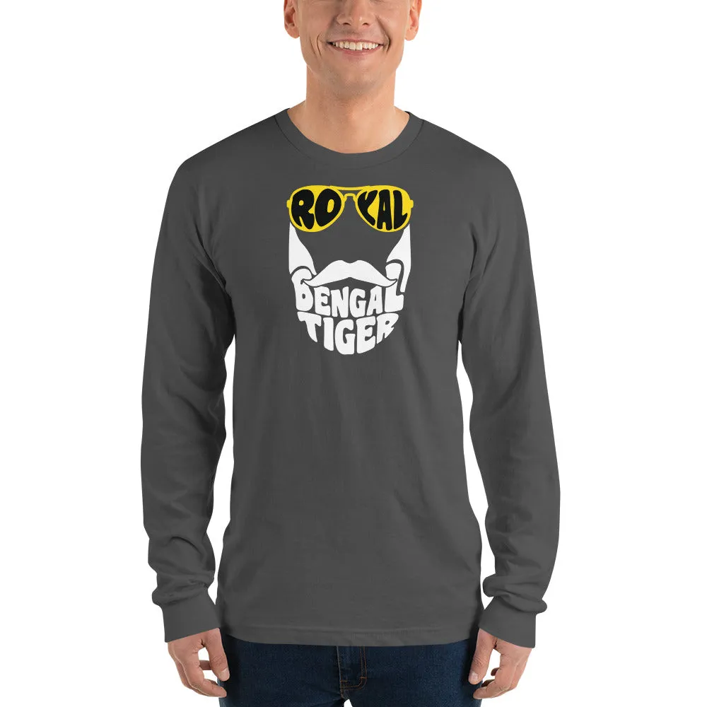 Bengali Unisex Fine Jersey Long Sleeve T-Shirt - Royal Bengal Tiger