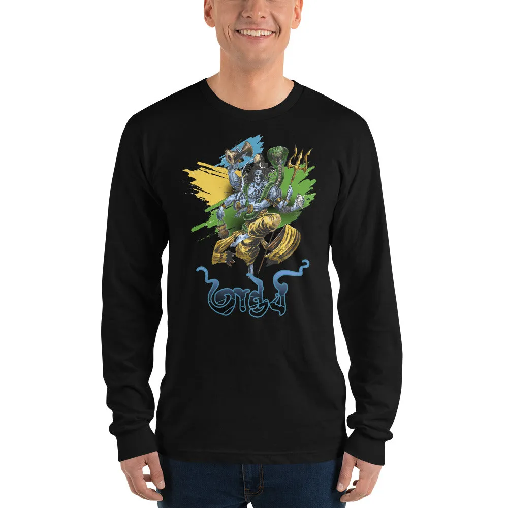 Bengali Unisex Fine Jersey Long Sleeve T-Shirt - Tandav