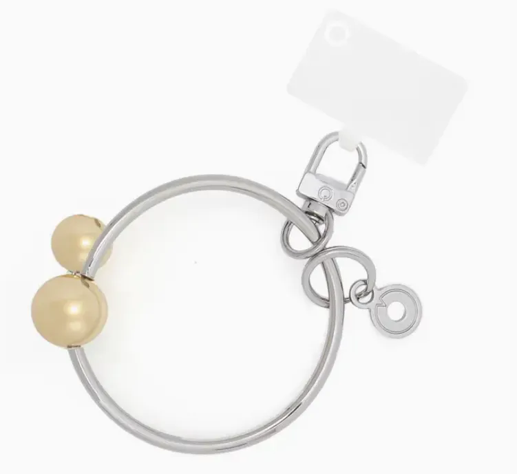 Big O Bracelet - Quicksilver with Gold