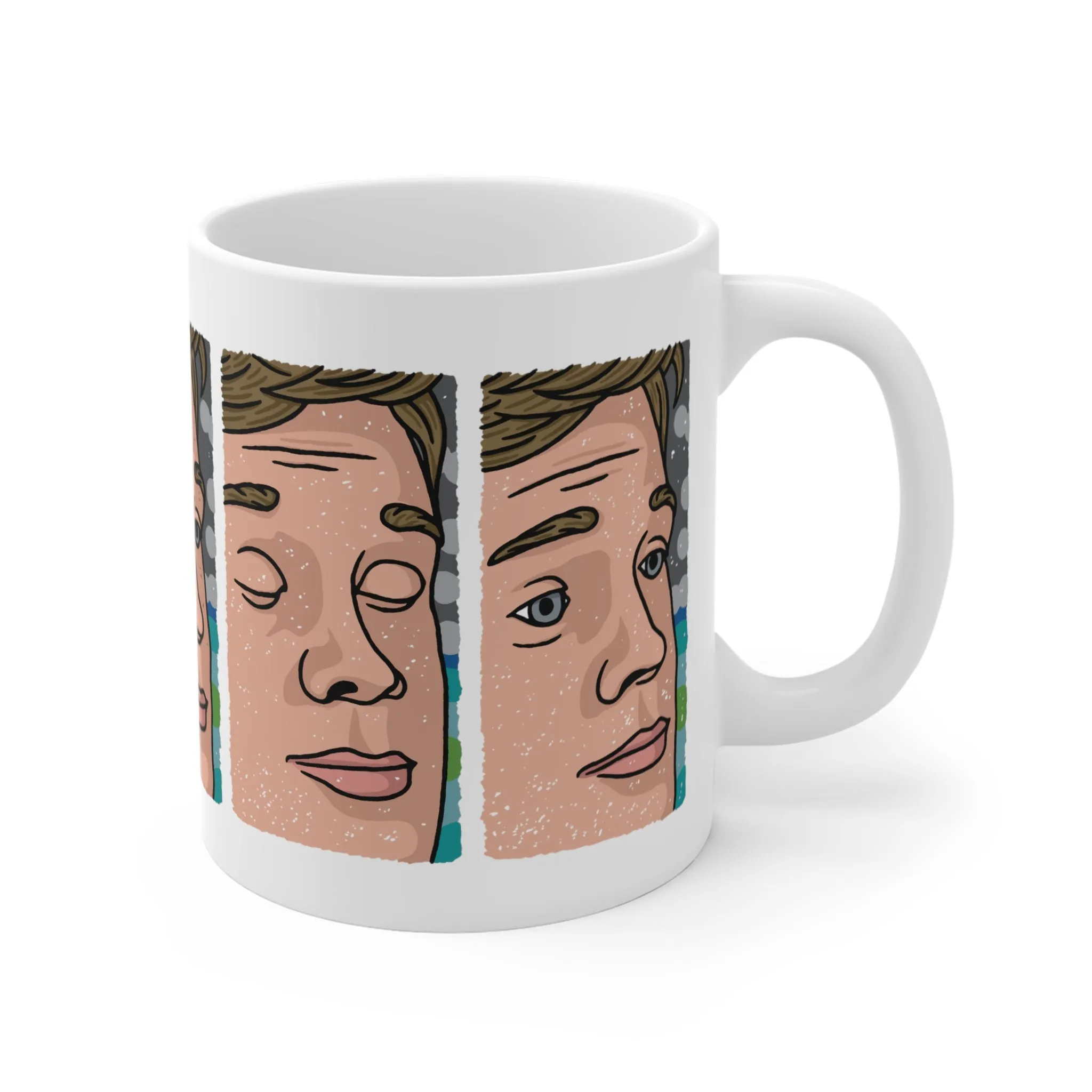Blinking Guy Meme Coffee Mug