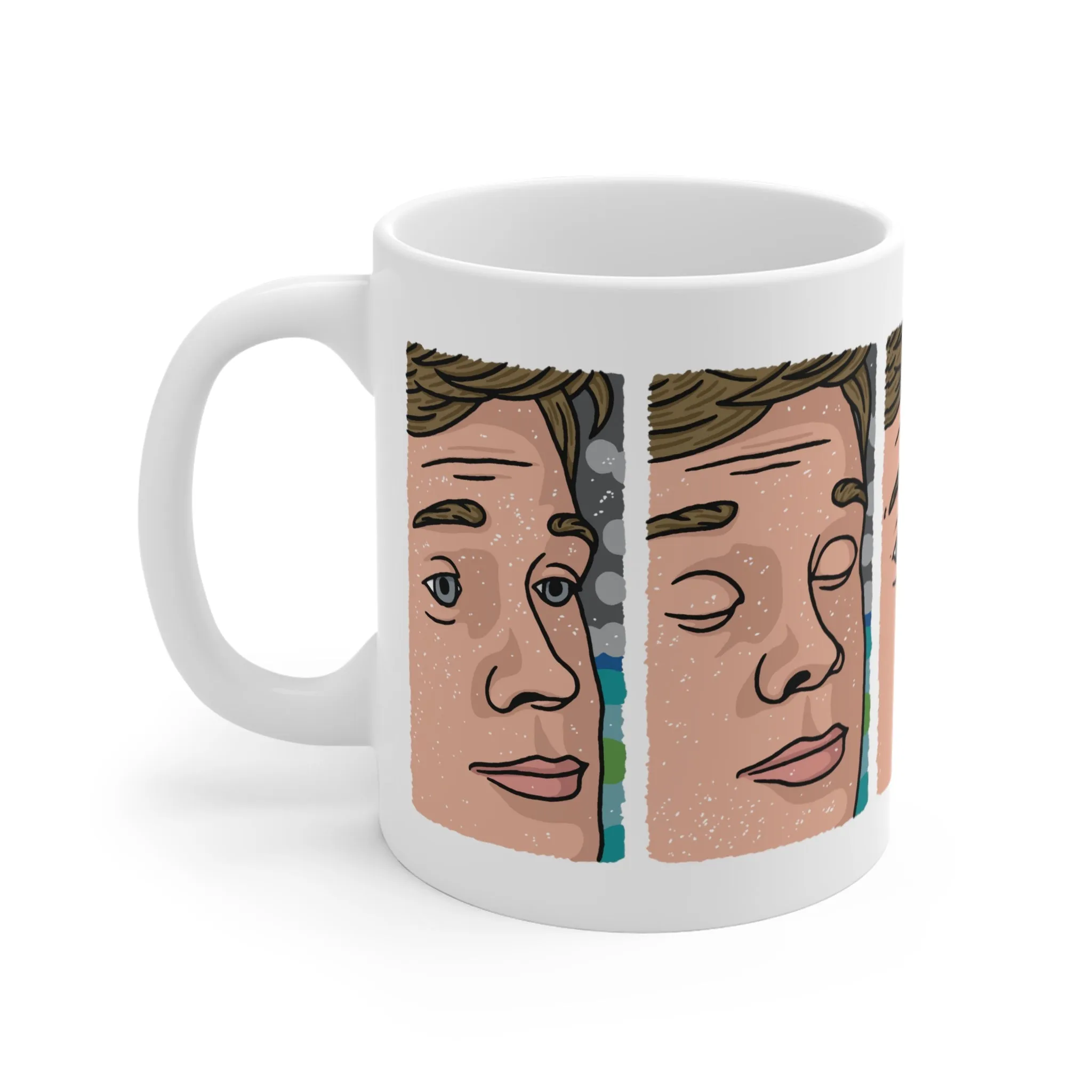 Blinking Guy Meme Coffee Mug