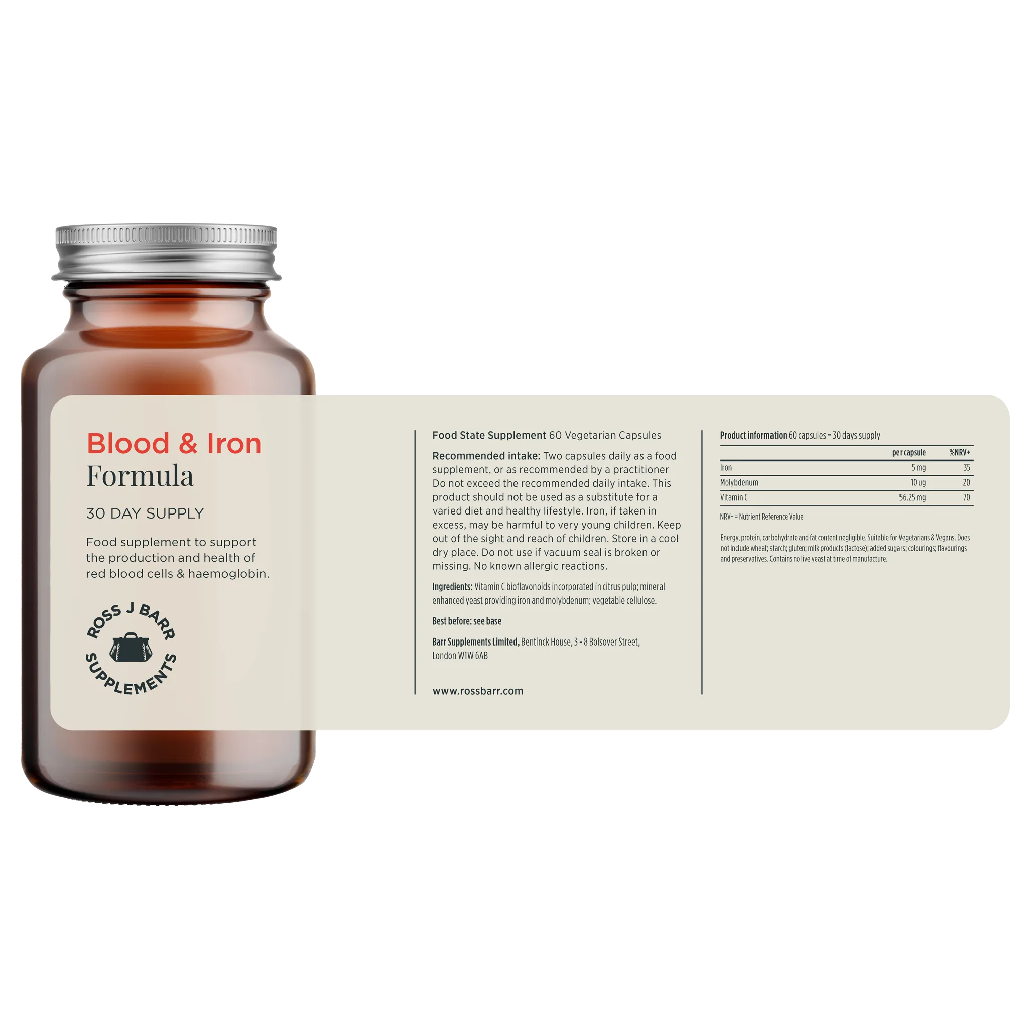 Blood & Iron Formula