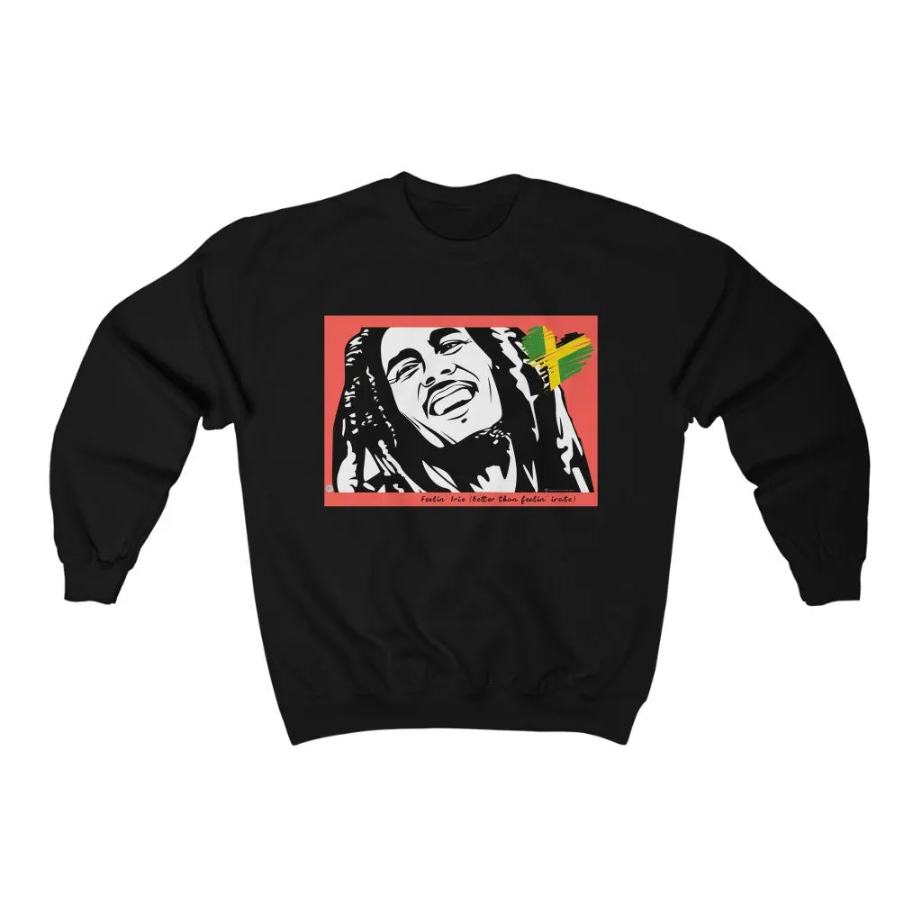 Bob M. Feelin' Irie Unisex Heavy Blend™ Crewneck Sweatshirt