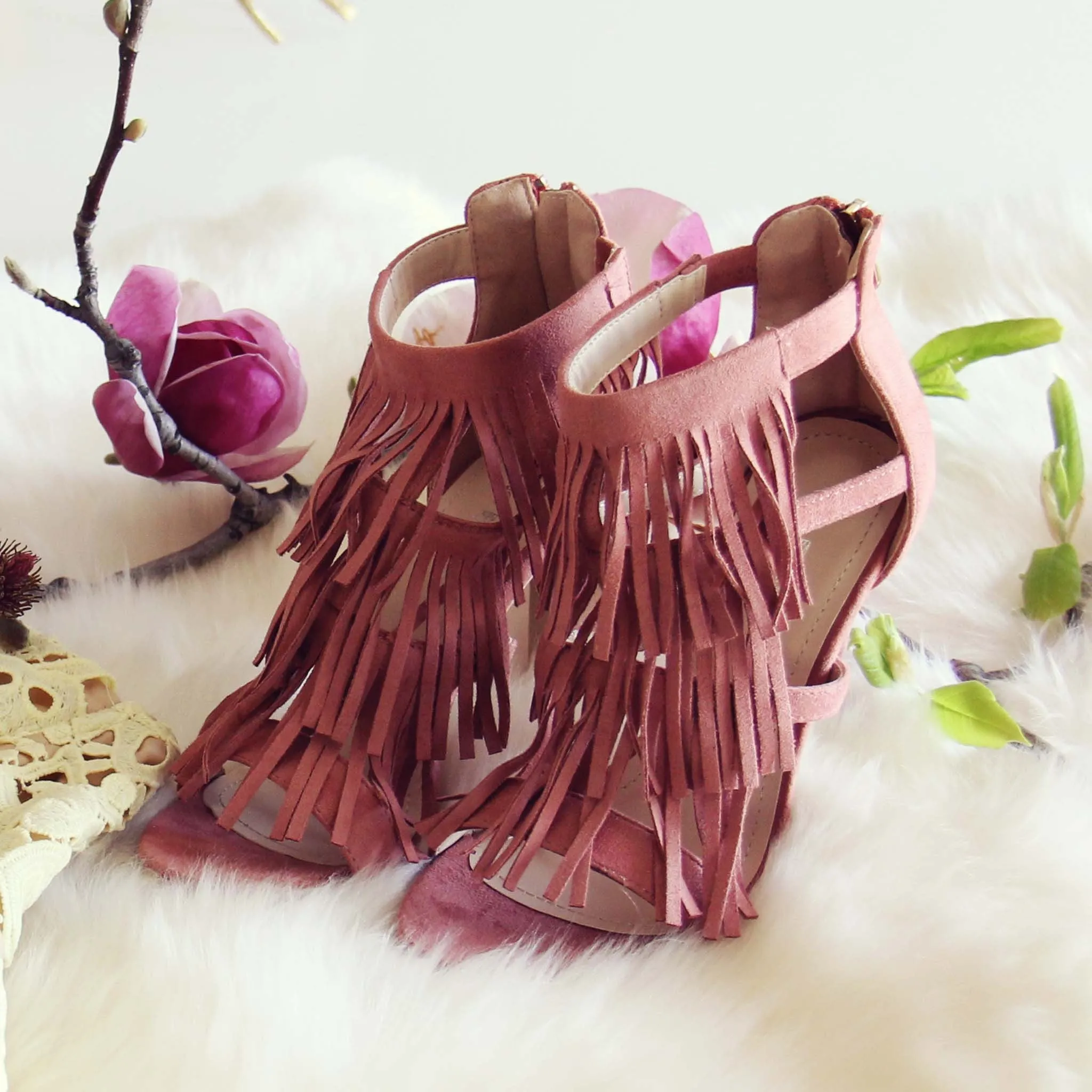 Boheme Blush Heels
