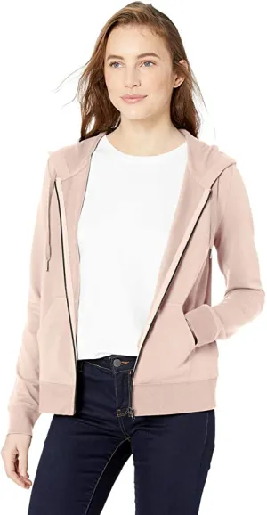 Brand new super comfy Daily Ritual Women's Terry Cotton and Modal Full-Zip Hooded Sweatshirt, Sz M!