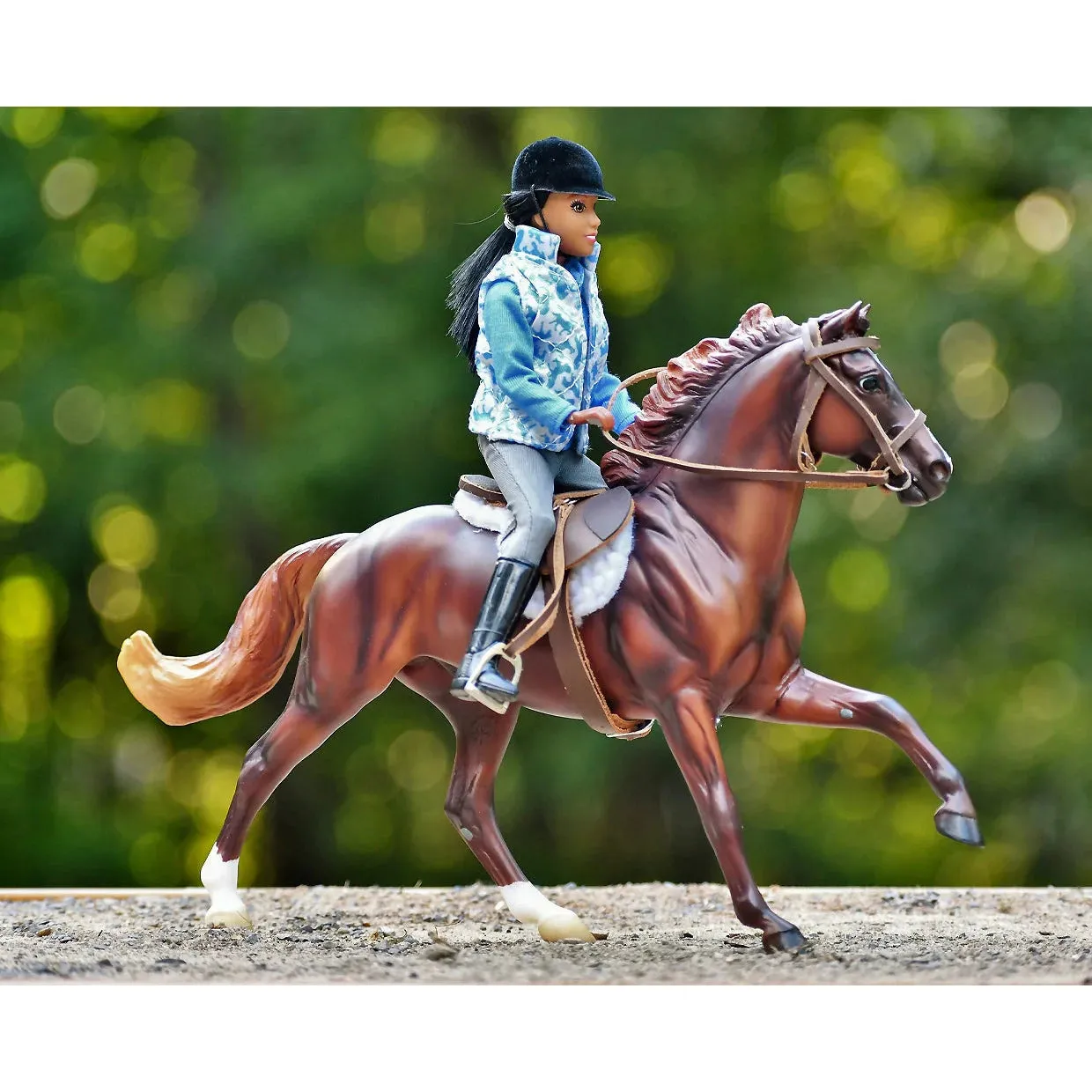 Breyer Traditional Makayla Schooling Rider - 8" Figure