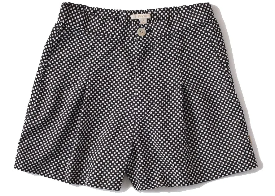 Brixton Night Fever Women's Shorts Black White