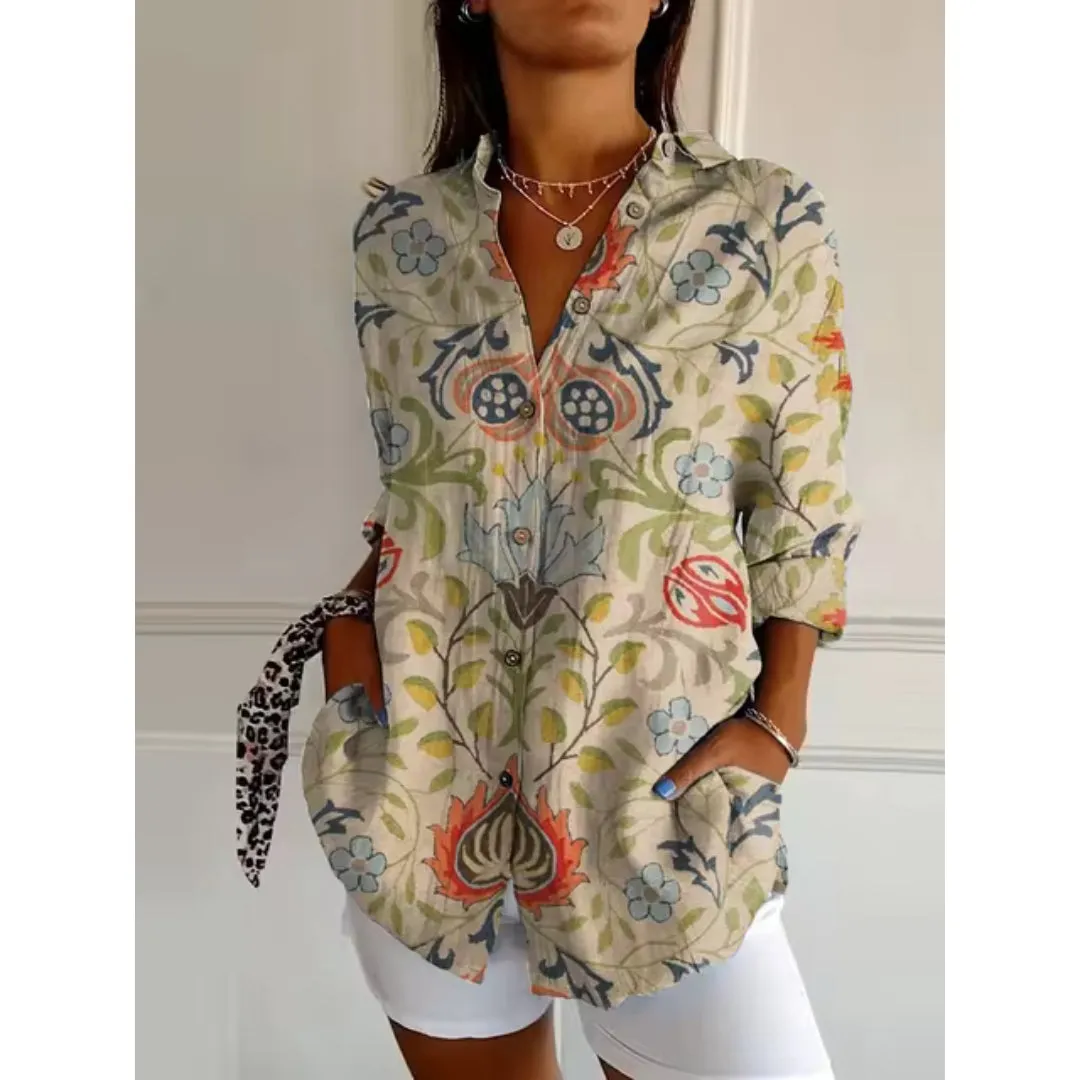 Brockie® | Floral Leisure Blouse