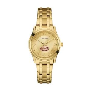 Bulova Culver Academies Women's Watch -  Gold