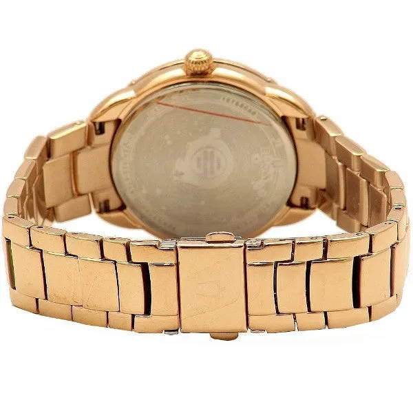 Bulova Women's 98R178 Multi-Function Dial Rose Gold Watch