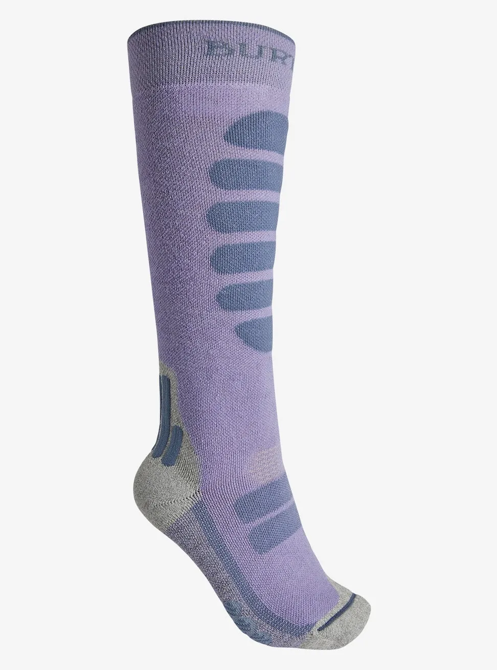Burton Performance Plus Midweight Socks Womens Foxglove Violet / Folkstone Grey