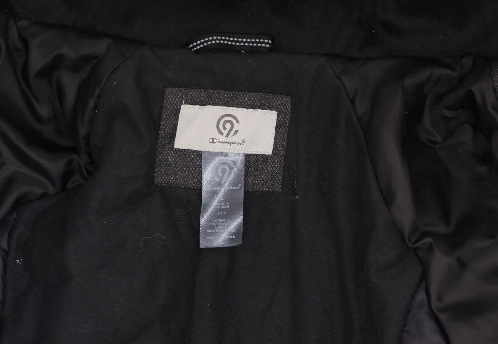 C9 Champion Womens Lined Parka Jacket Coat Grey Large