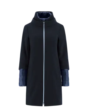 Cappotto Cashmere Con Collo W