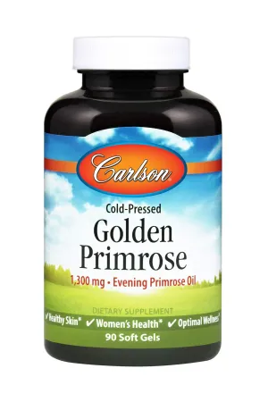 Carlson Labs de oro Primrose suave Geles, 1, 1