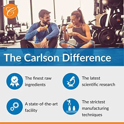 Carlson Labs de oro Primrose suave Geles, 1, 1