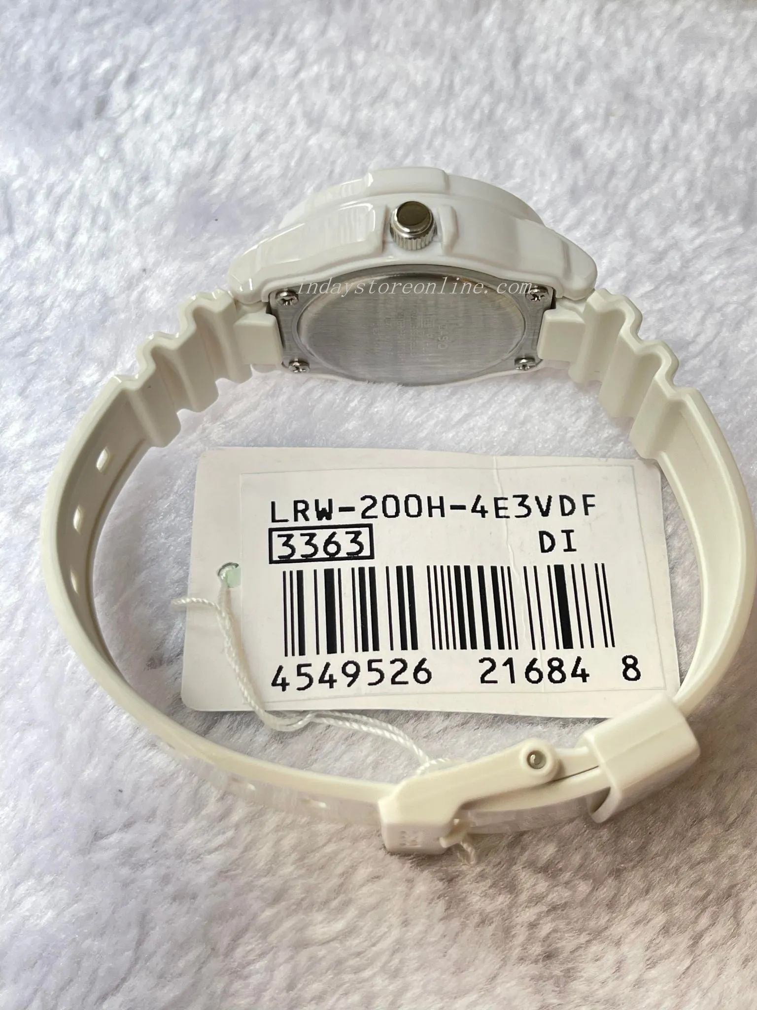 Casio Analog Women's Watch LRW-200H-4E3V Analog Resin Band Water Resistant Resin Glass