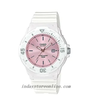 Casio Analog Women's Watch LRW-200H-4E3V Analog Resin Band Water Resistant Resin Glass