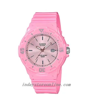 Casio Analog Women's Watch LRW-200H-4E4V Analog Resin Band Water Resistant Resin Glass