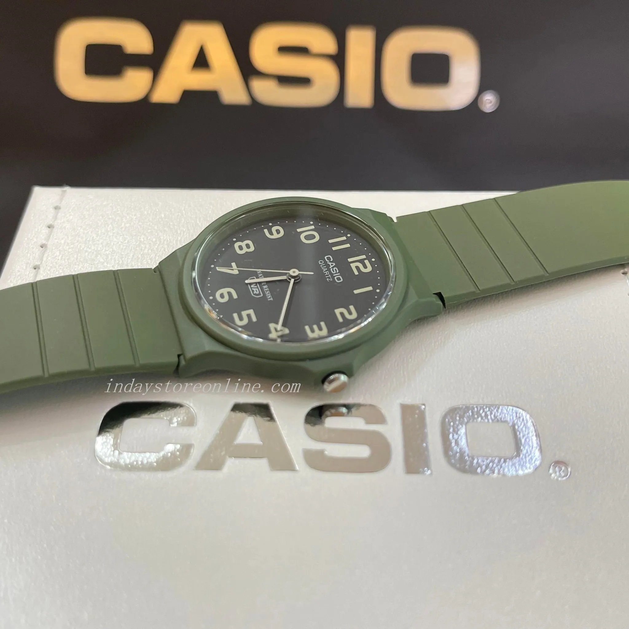 Casio Analog Women's Watch MQ-24UC-3B Analog Resin Band Water Resistant Resin Glass