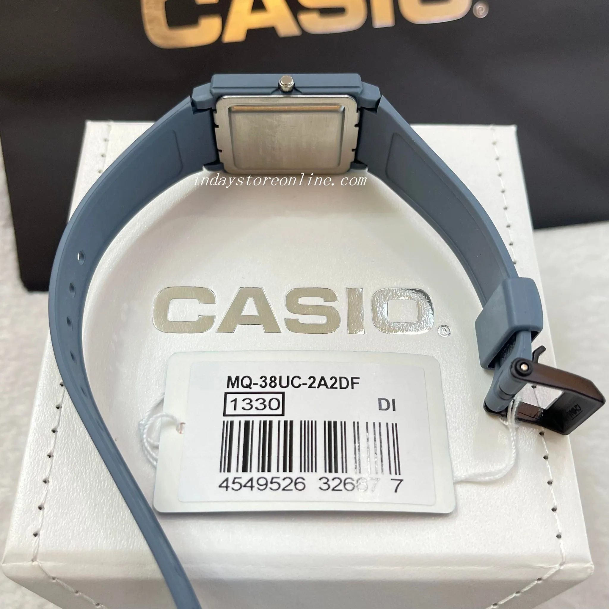 Casio Analog Women's Watch MQ-38UC-2A2 Analog Resin Band Water Resistant Resin Glass