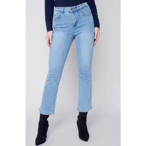 Charlie B Bootleg Stretch Denim Pant