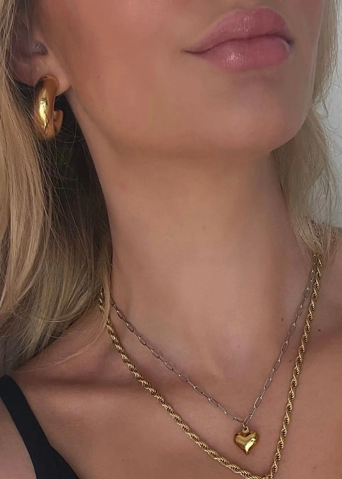 Chunky Heart Necklace