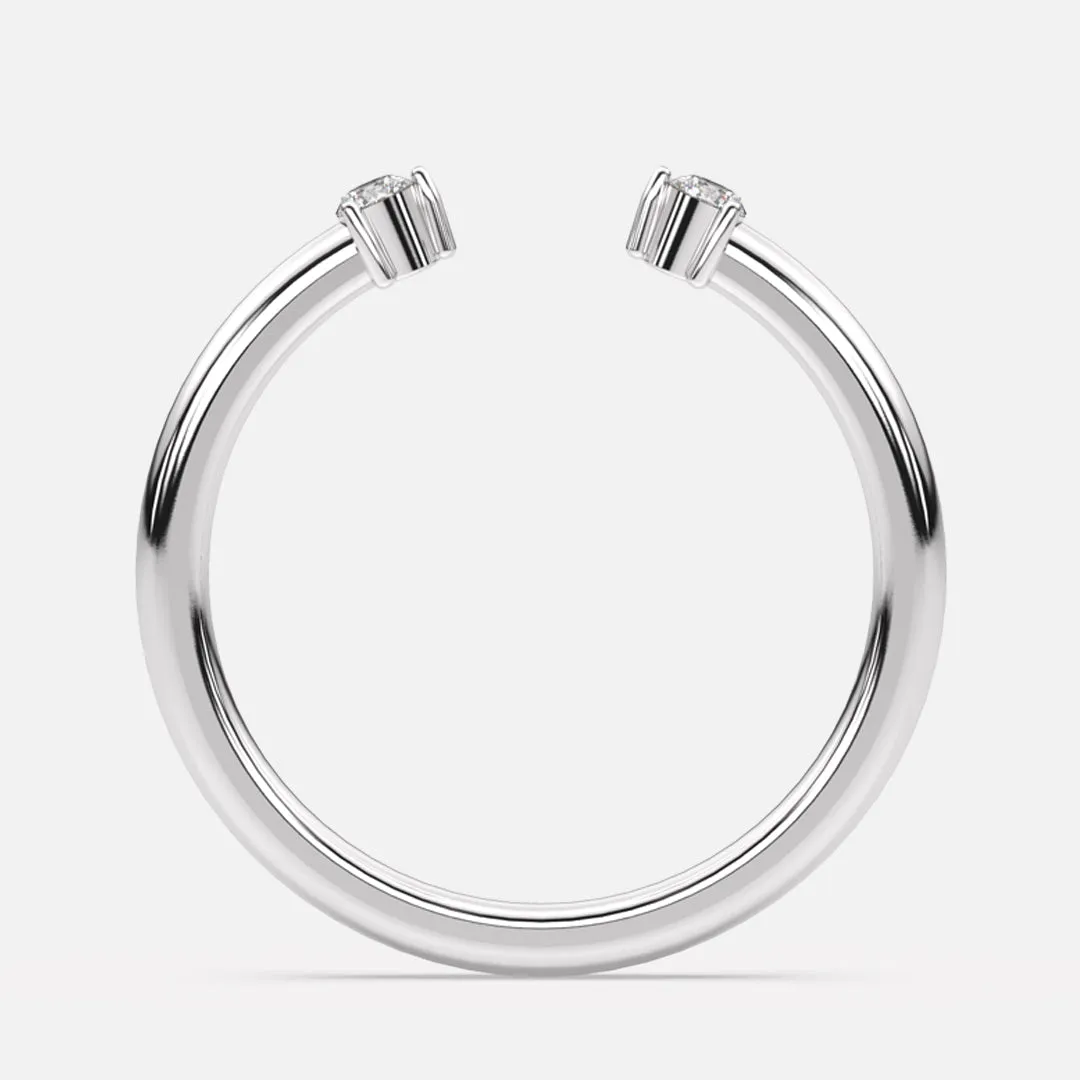 Classic Open Diamond Band