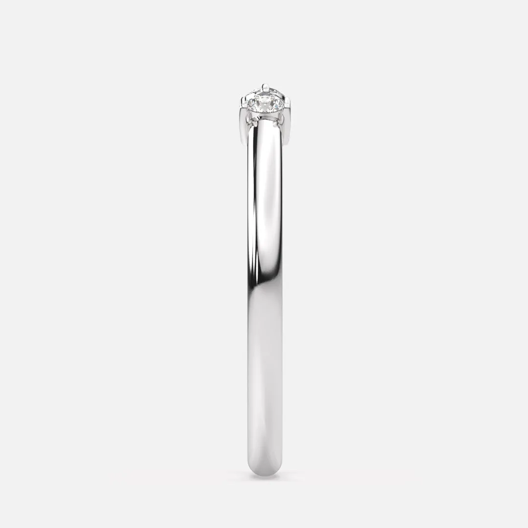 Classic Open Diamond Band
