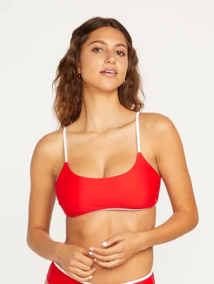 Coco Scoop Bikini Top - CANDY APPLE