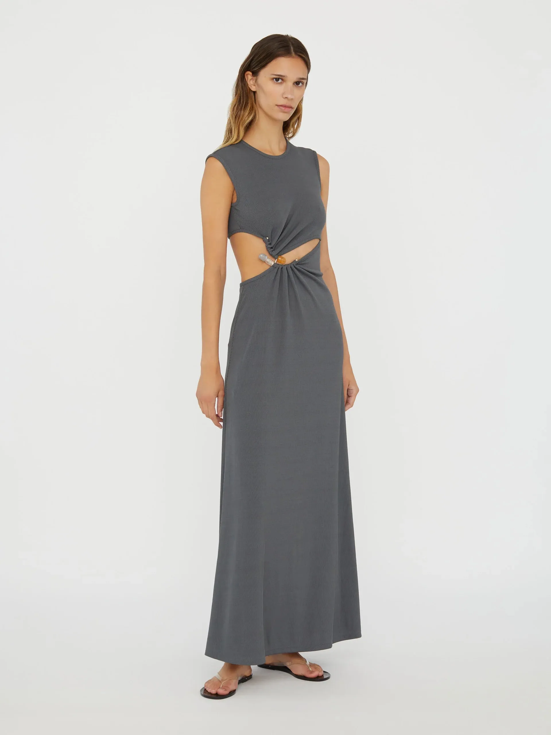 Concave Stone Tank Dress