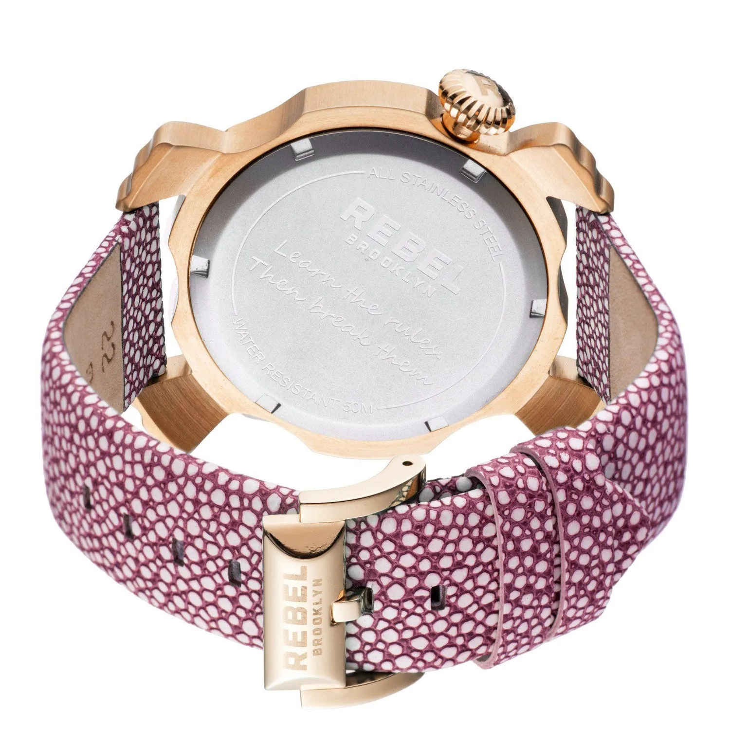 Coney Island Violet Dial Women's Watch