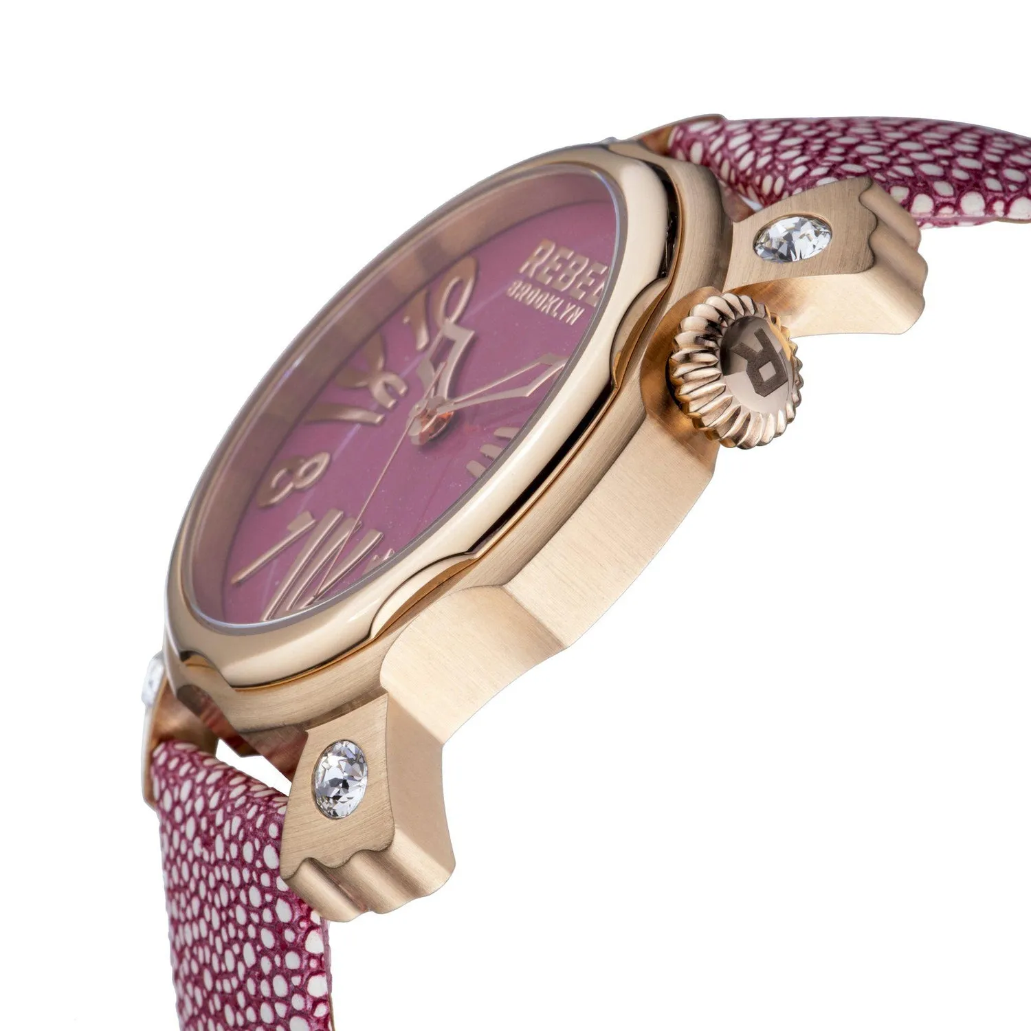 Coney Island Violet Dial Women's Watch
