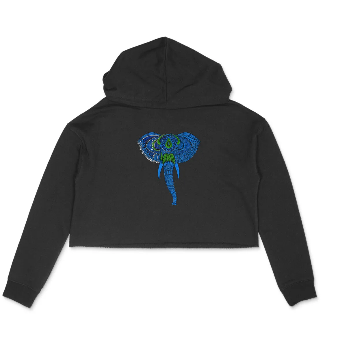 Crop Hoodie (Women) - Elephantastic (6 Colours)