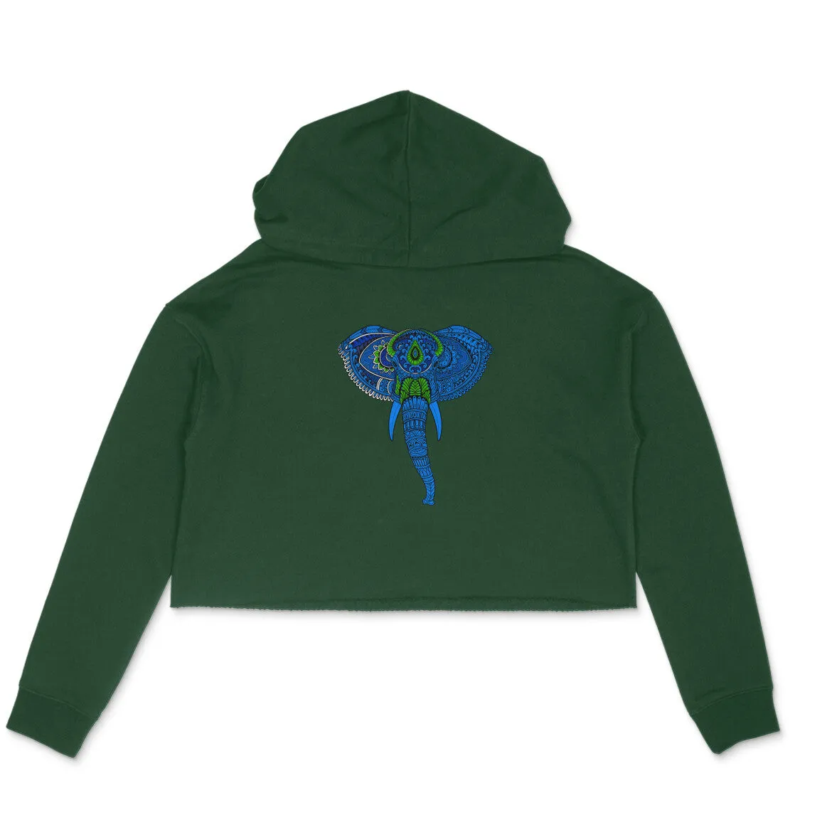 Crop Hoodie (Women) - Elephantastic (6 Colours)