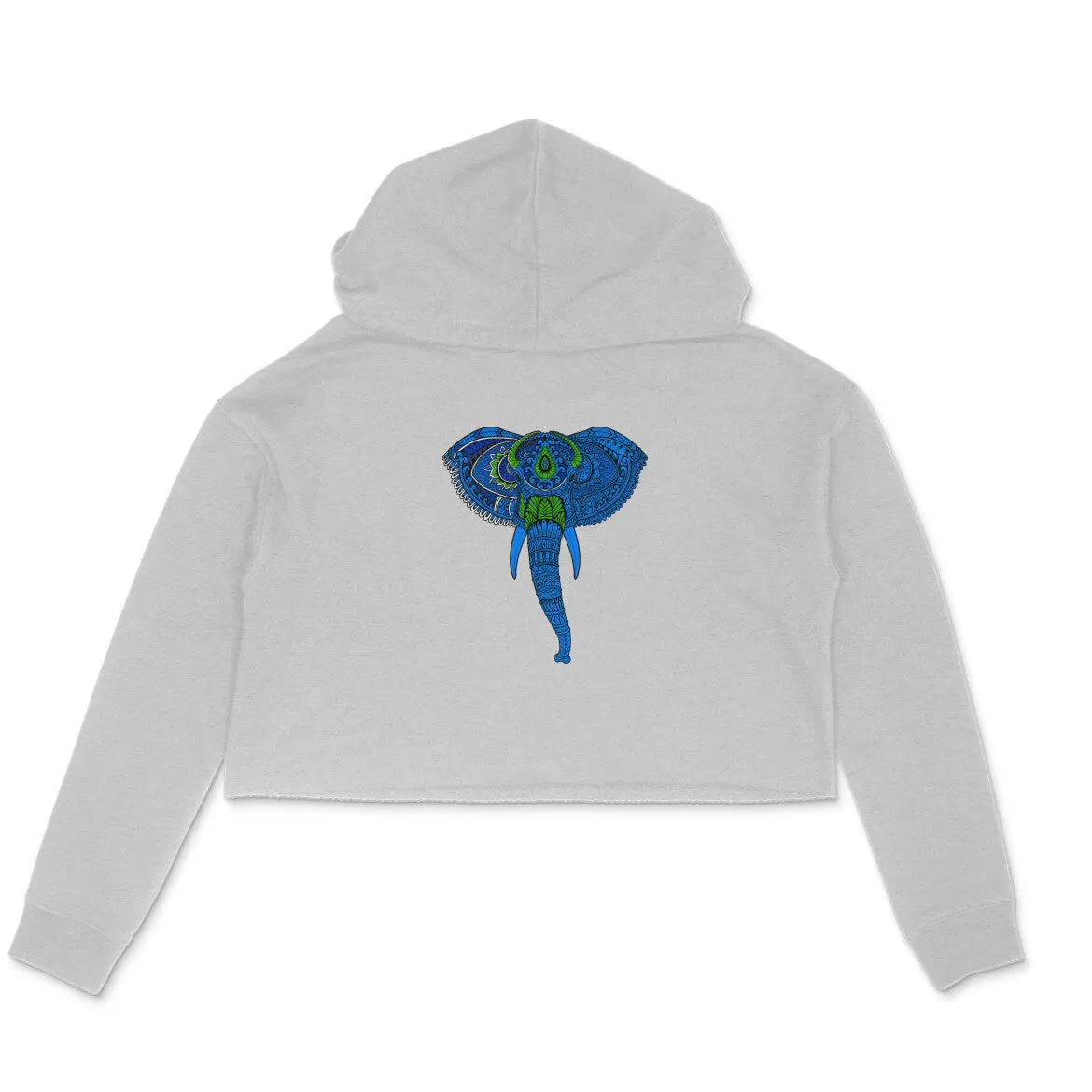 Crop Hoodie (Women) - Elephantastic (6 Colours)