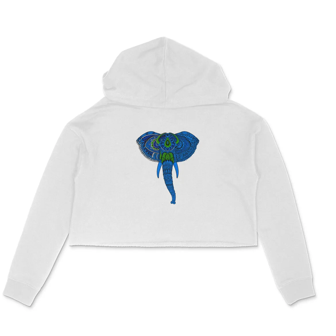 Crop Hoodie (Women) - Elephantastic (6 Colours)