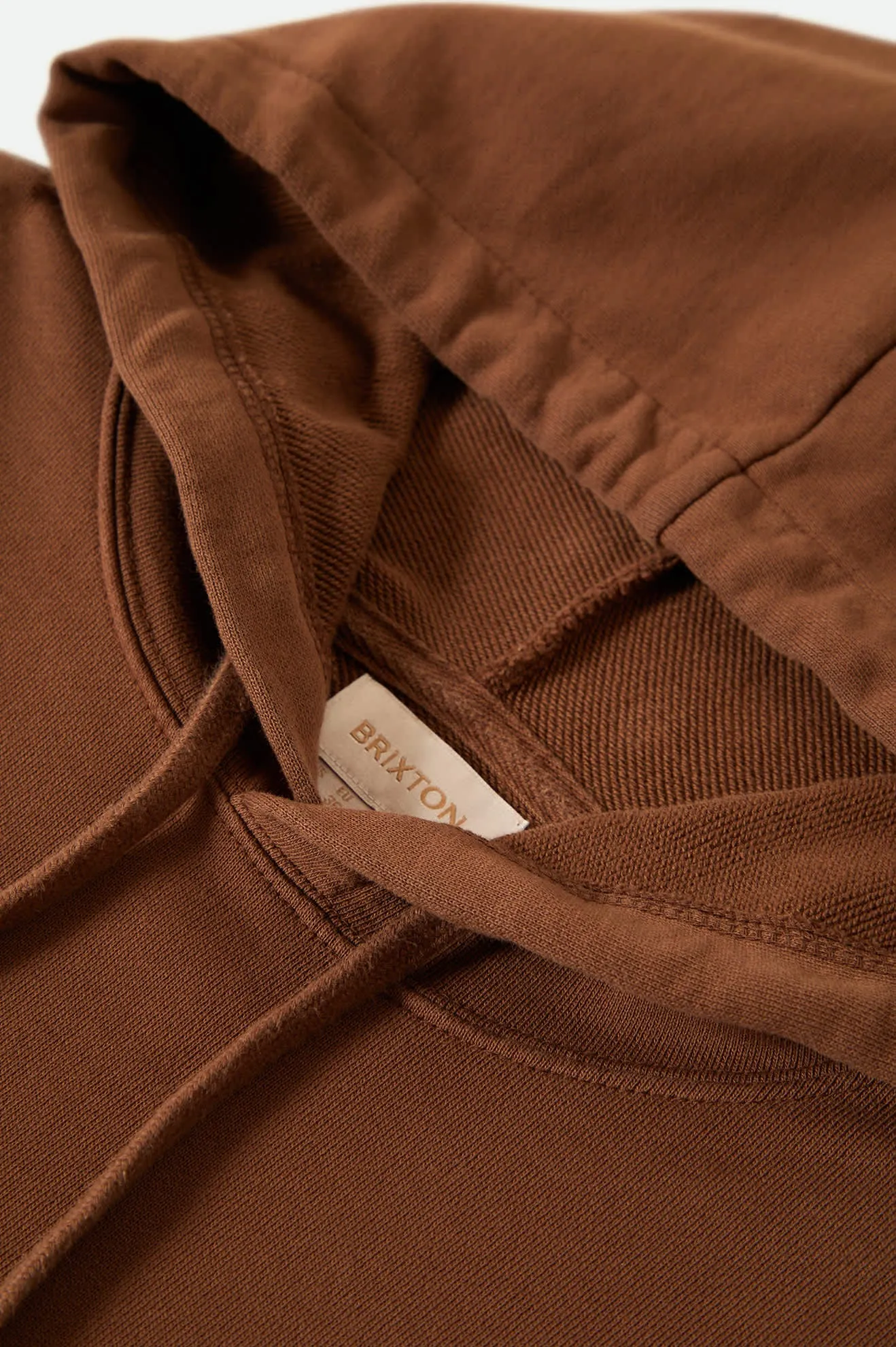 Cross Loop French Terry Hoodie - Pinecone Brown