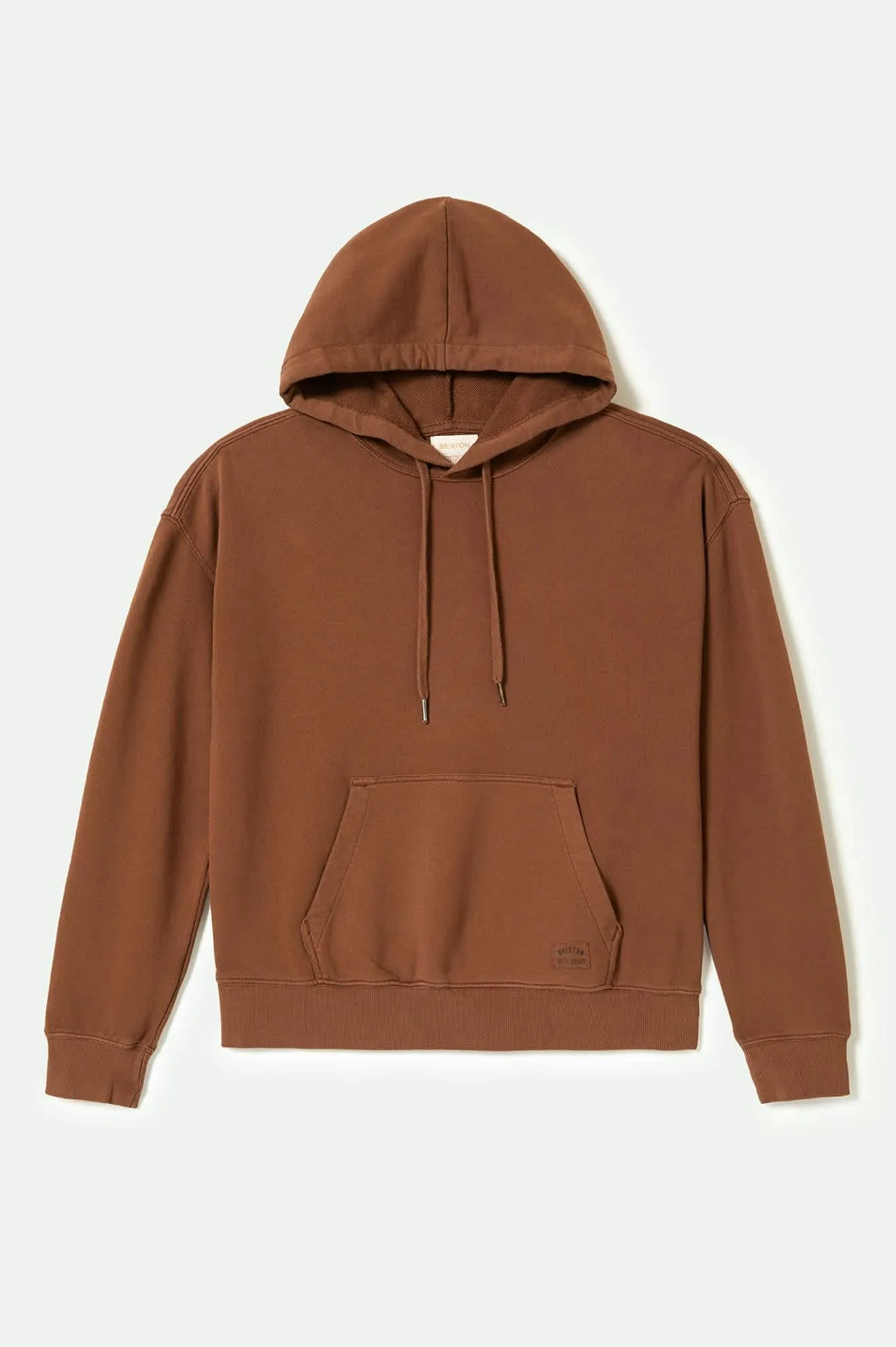 Cross Loop French Terry Hoodie - Pinecone Brown