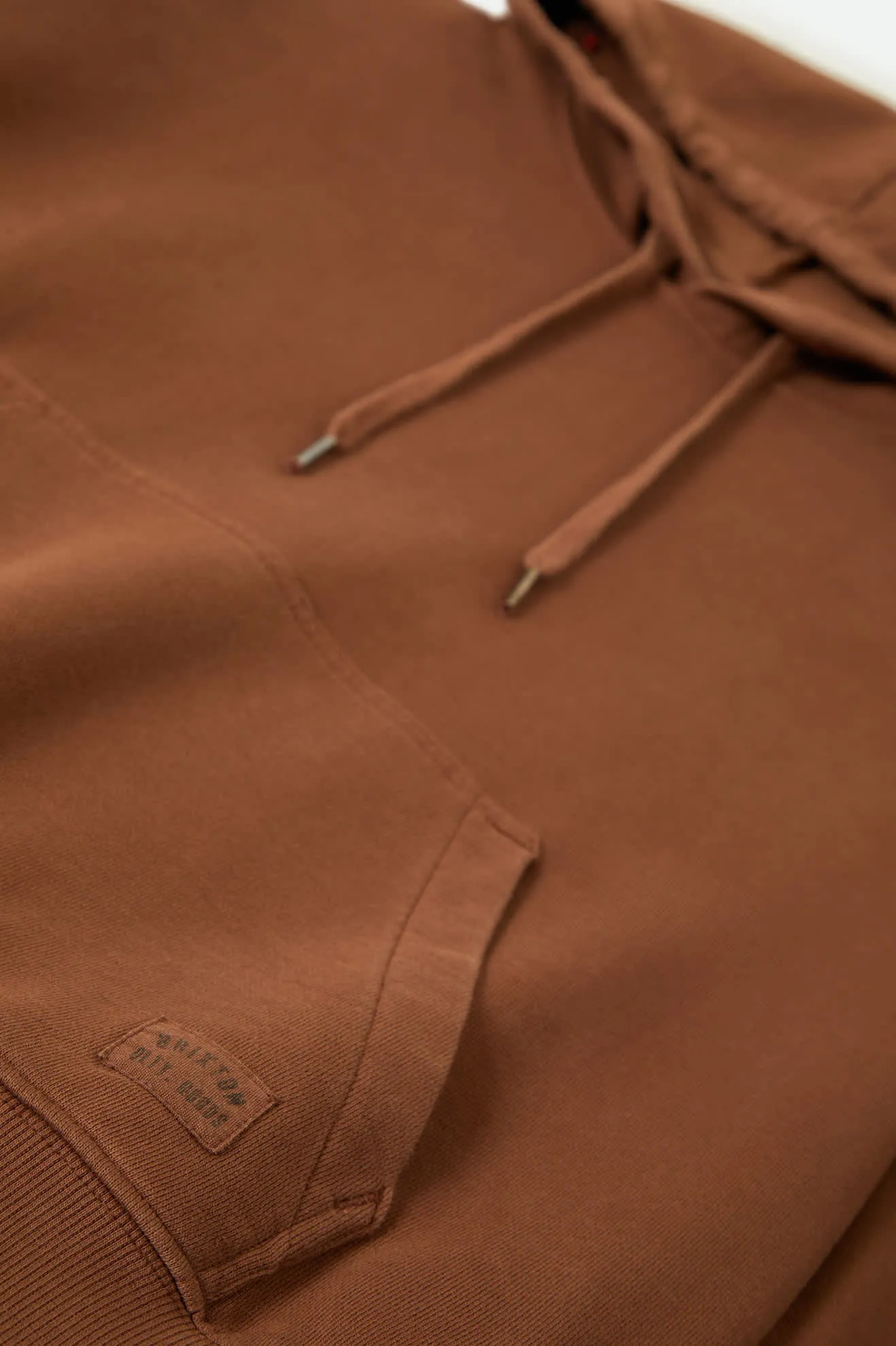 Cross Loop French Terry Hoodie - Pinecone Brown