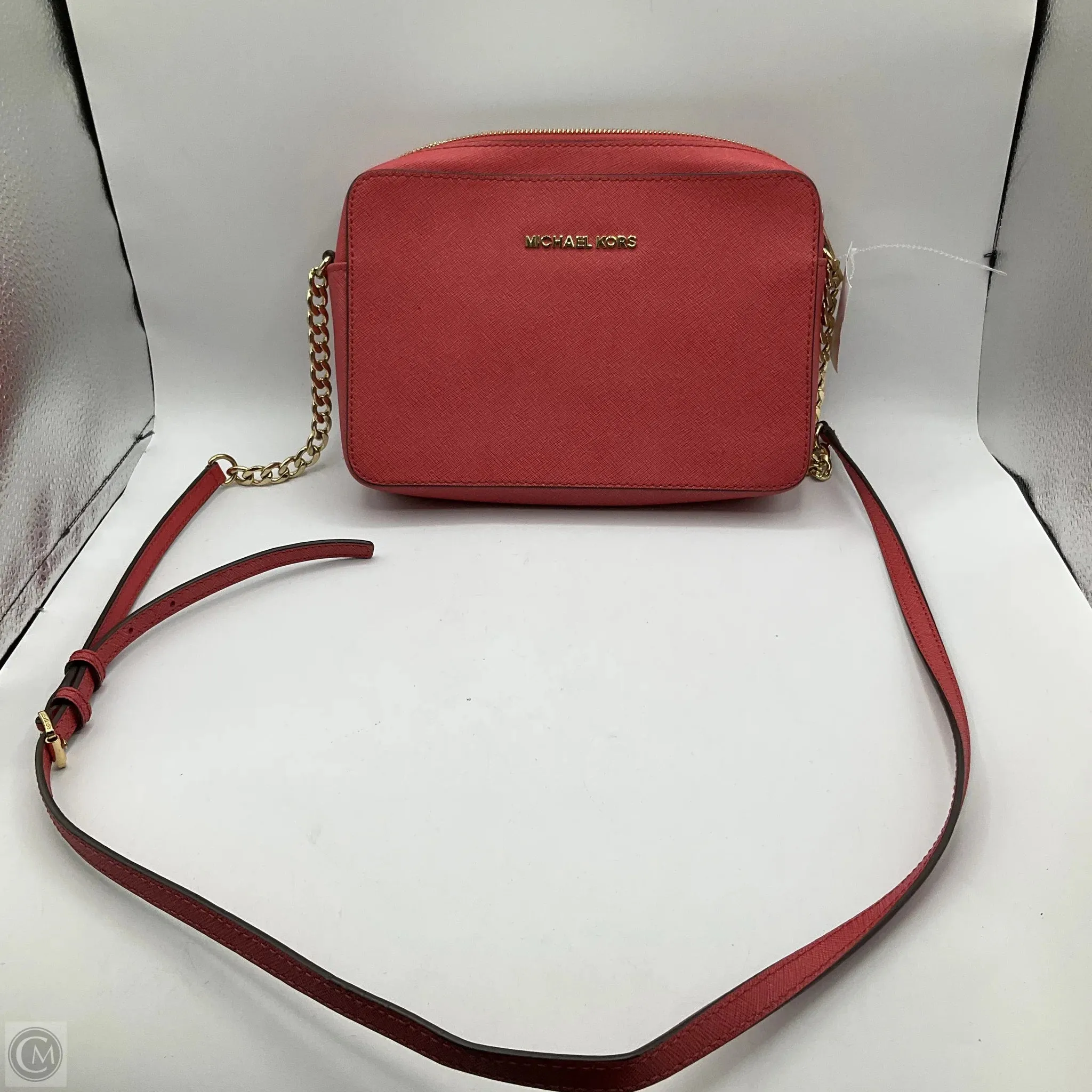 Crossbody Designer By Michael Kors, Size: Medium