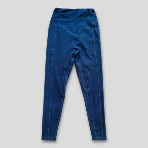 Crossover Scrunch Booty Leggings - Midnight Navy