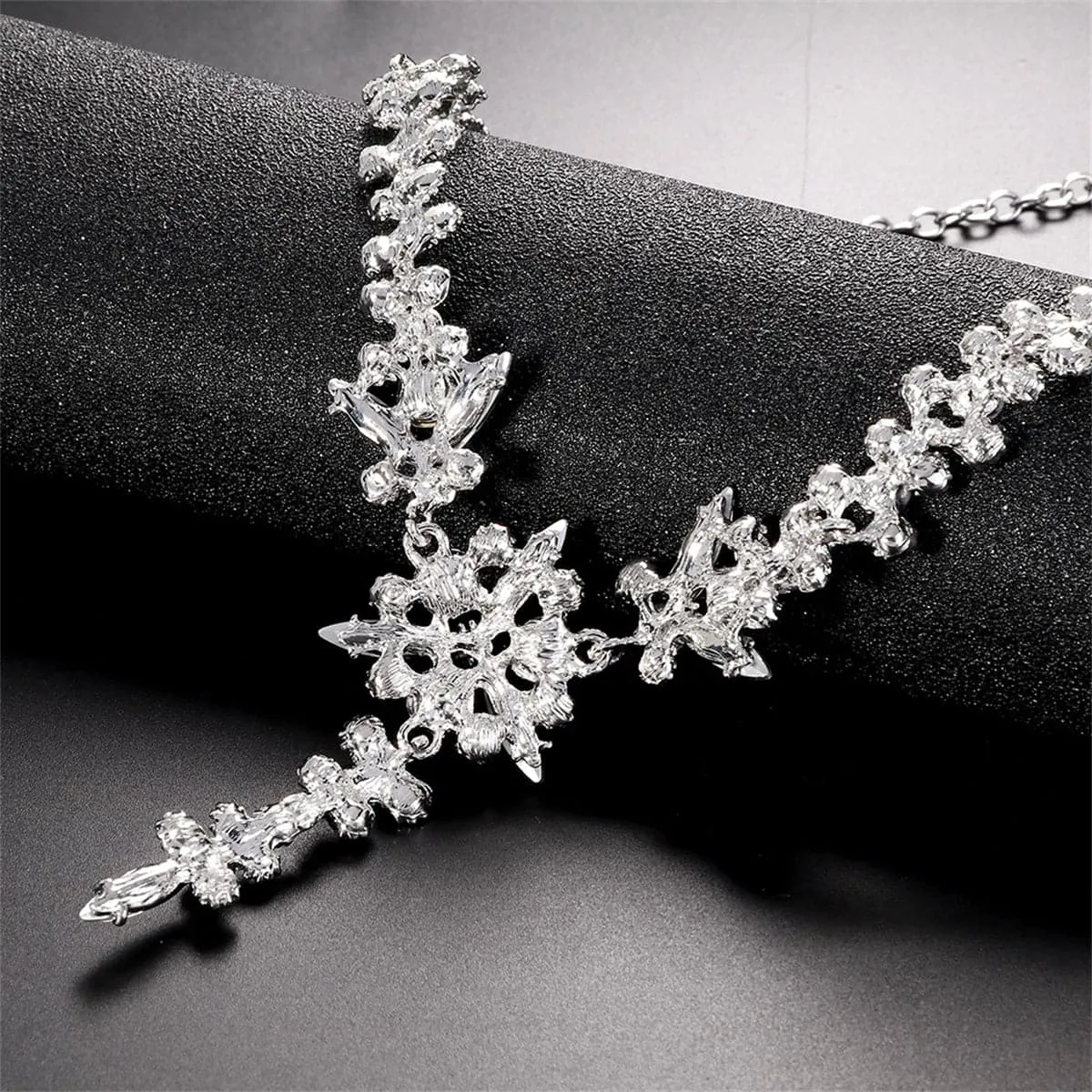 Crystal & Crystal Silver-Plated Botany Drop Earrings & Necklace