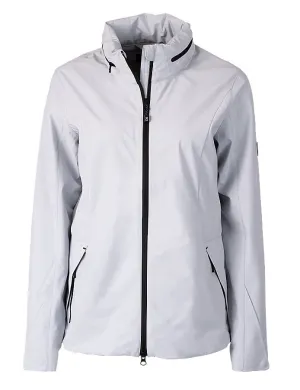 Cutter & Buck Women's Vapor Water Repellent Stretch Full Zip Rain Jacket