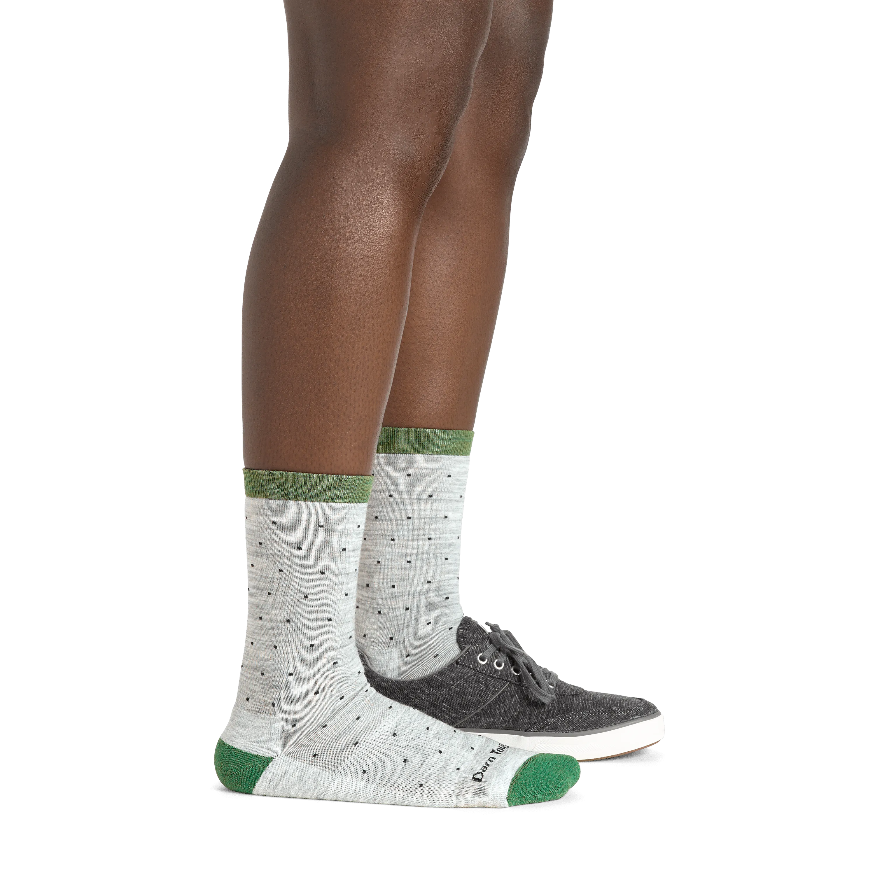 Darn Tough Womens Pin Drop Crew Lightweight Lifestyle Socks